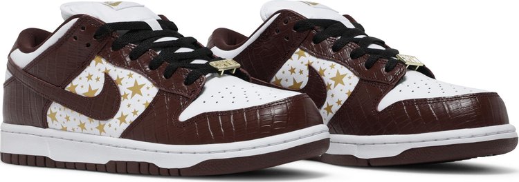 Supreme x Dunk Low OG SB QS 'Barkroot Brown' - Just Sneakers BR