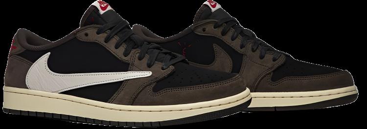 Travis Scott x Air Jordan 1 Low 'Mocha' - Just Sneakers BR