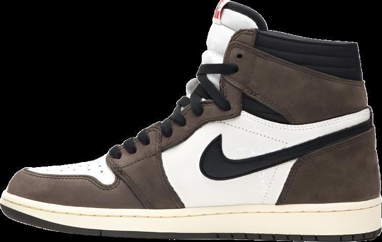 Travis Scott x Air Jordan 1 Retro High OG 'Mocha' - Just Sneakers BR