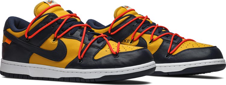 Off-White x Dunk Low 'University Gold' - Just Sneakers BR