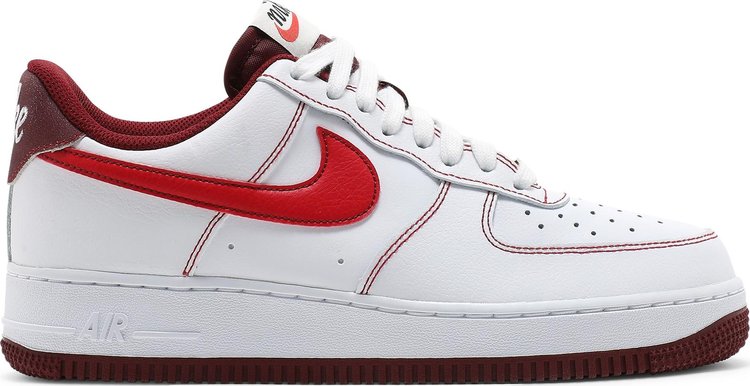 Nike Air Force 1 '07 'White University Red' - Just Sneakers BR