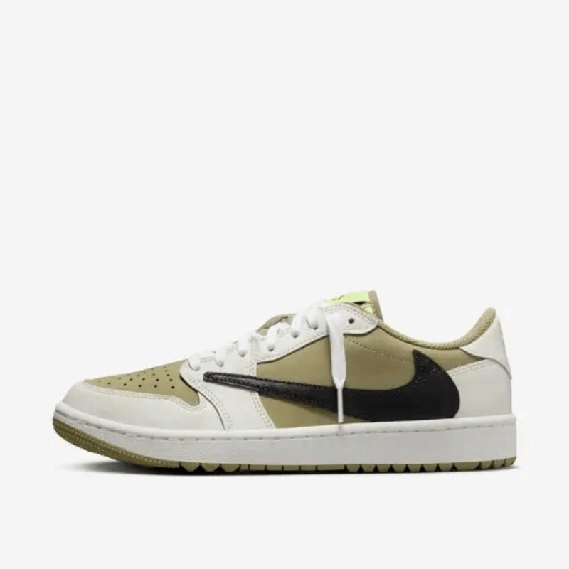 Travis Scott x Air Jordan 1 Low Golf 'Neutral Olive'