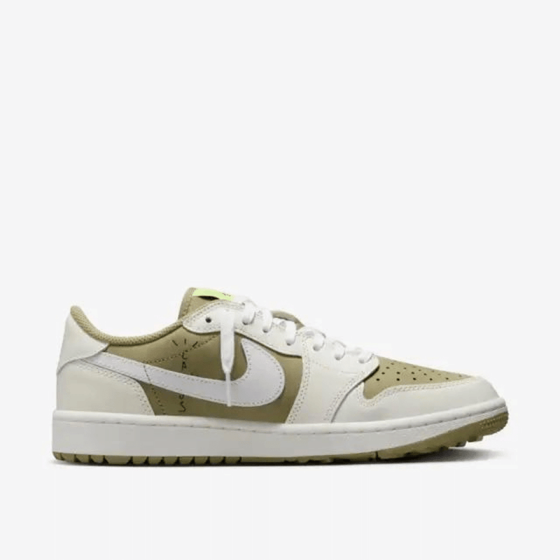 Travis Scott x Air Jordan 1 Low Golf 'Neutral Olive'