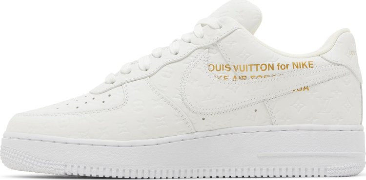 Louis Vuitton x Air Force 1 Low 'Triple White' - Just Sneakers BR