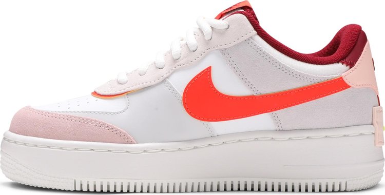 Nike Air Force 1 Shadow 'Team Red Orange Pearl' - Just Sneakers BR