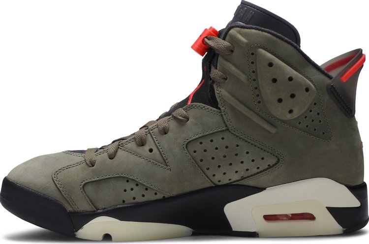 Travis Scott x Air Jordan 6 Retro 'Olive' - Just Sneakers BR