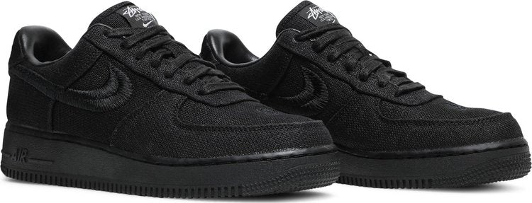 Stussy x Air Force 1 Low 'Triple Black' - Just Sneakers BR