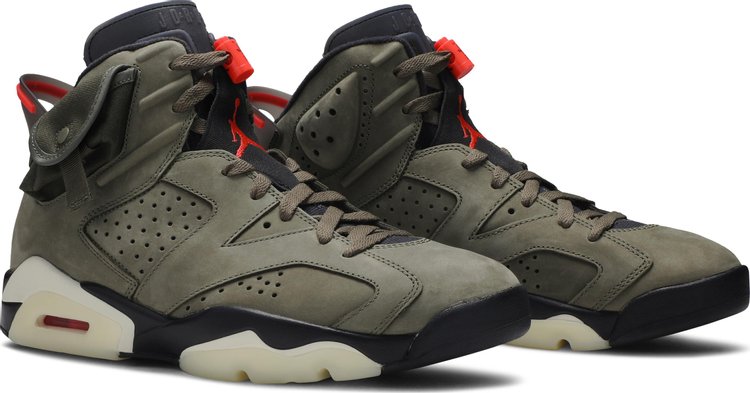 Travis Scott x Air Jordan 6 Retro 'Olive' - Just Sneakers BR