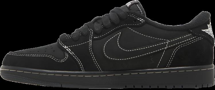 Travis Scott x Air Jordan 1 Low OG SP 'Black Phantom' - Just Sneakers BR