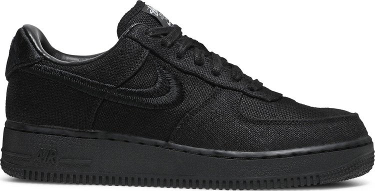 Stussy x Air Force 1 Low 'Triple Black' - Just Sneakers BR