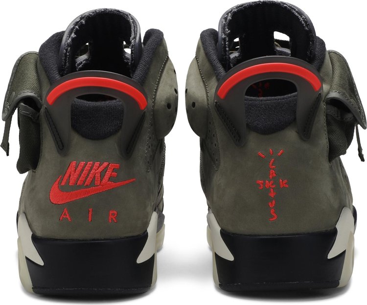 Travis Scott x Air Jordan 6 Retro 'Olive' - Just Sneakers BR