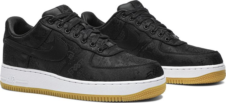 Fragment Design x CLOT x Air Force 1 'Black Silk' - Just Sneakers BR