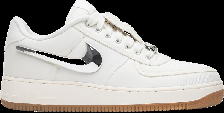 Travis Scott x Air Force 1 'Sail' - Just Sneakers BR