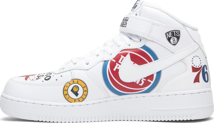 Supreme x NBA x Air Force 1 Mid 07 'White' - Just Sneakers BR