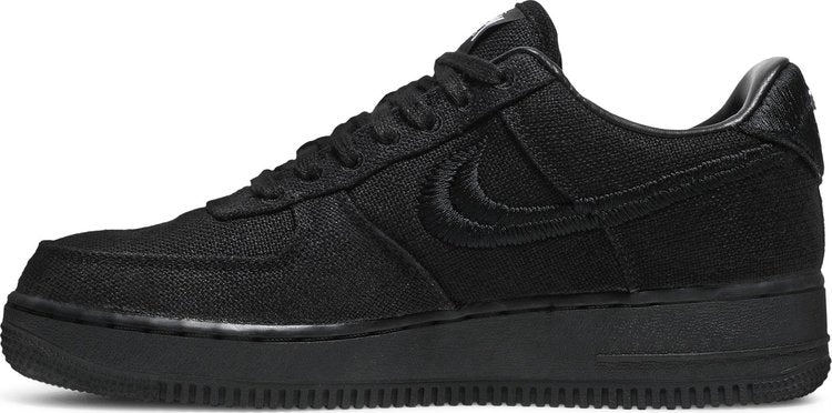 Stussy x Air Force 1 Low 'Triple Black' - Just Sneakers BR