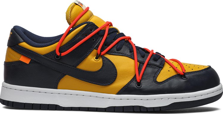 Off-White x Dunk Low 'University Gold' - Just Sneakers BR