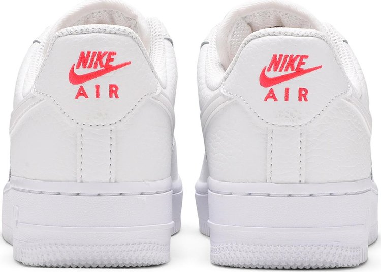 Nike Air Force 1 '07 Essential 'Summit White Solar Red' - Just Sneakers BR