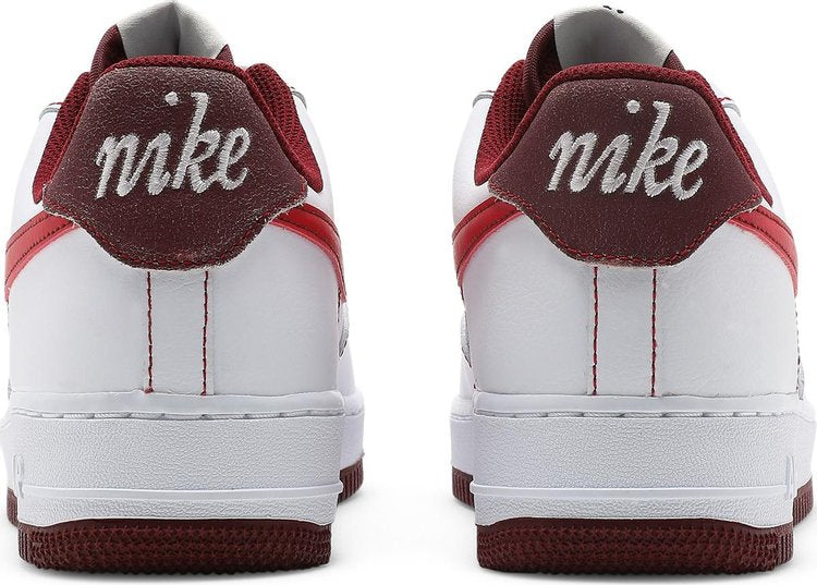 Nike Air Force 1 '07 'White University Red' - Just Sneakers BR