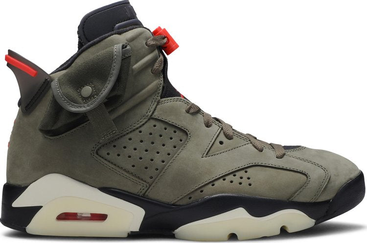 Travis Scott x Air Jordan 6 Retro 'Olive' - Just Sneakers BR