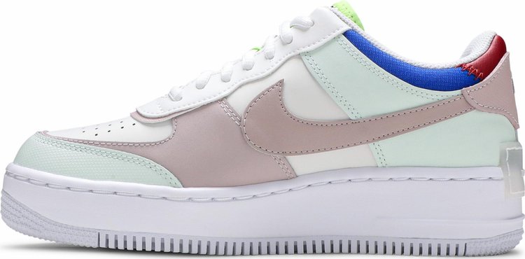 Nike Air Force 1 Shadow SE 'Pixel Swoosh - Barely Green' - Just Sneakers BR